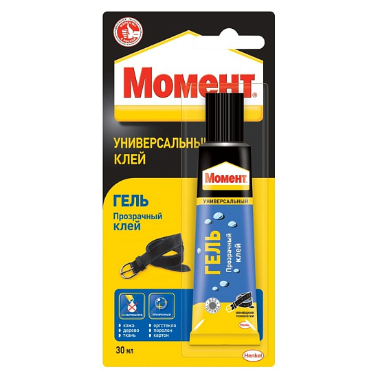 Клей "Момент Гель", 30мл (997777) (1/25/2750)