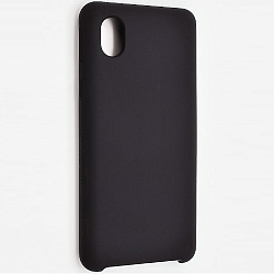 Силиконовый чехол SILICONE CASE для Samsung Galaxy A01 Core (Черный)