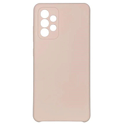 Задняя накладка SILICONE CASE для Samsung Galaxy A32 (Розовый песок)