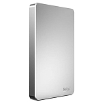 Внешний жёсткий диск 2.5" 1Tb NETAC K330 серебро, USB3.0 (NT05K330N-001T-30SL)