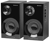Колонки 2.0 DEFENDER S40, Aurora, черный, под дерево