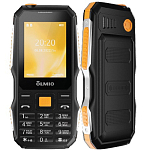 Телефон OLMIO X03 черный-оранжевый