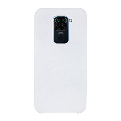 Задняя накладка ZIBELINO Soft Case для Xiaomi Redmi Note 9 (белый)