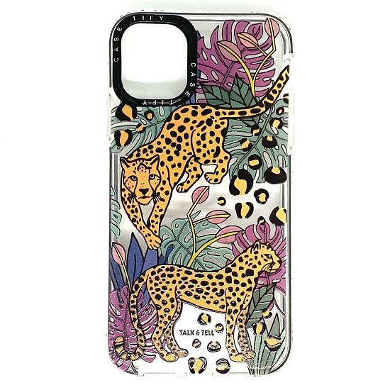 Задняя накладка NONAME для iPhone 11 рисунки (тигр)