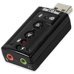 Внешняя звуковая карта ENERGY POWER USB 7.1 на блистере