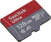Micro SD 128Gb SanDisk Class 10 Ultra Android UHS-I  (80 Mb/s) + адаптре SD (Tablet Packaging)