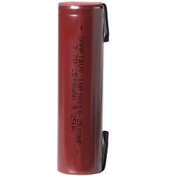 Аккумулятор SMARTBUY LI18650 2500mAh (100/400) (SBBR-18650-1S2500HP)