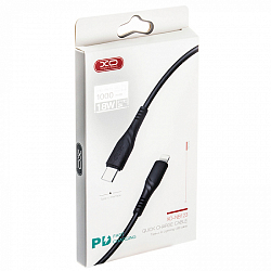 Кабель Lightning <--> Type-C  1.0м XO-NB123 черный, PD