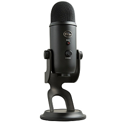 Микрофон Blue Yeti Blackout черный