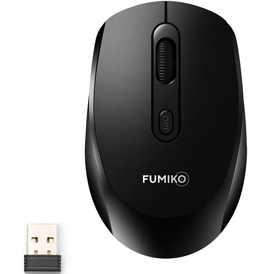 Мышь БП FUMIKO CLICK черная