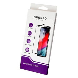 Противоударное стекло GRESSO для Samsung Galaxy А21S (2020) черное