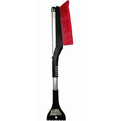 Щетка для снега SAPFIRE 60-86см, мягкая щетина, ударопрочный скребок