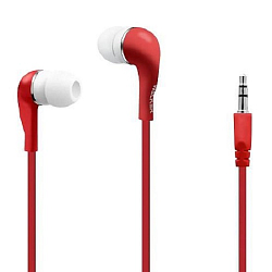 Наушники WALKER H110 красные