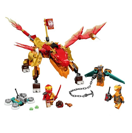 Конструктор LEGO NINJAGO 71762 Огненный дракон ЭВО Кая