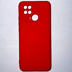 Силиконовый чехол NANO для Xiaomi Redmi 10C красный