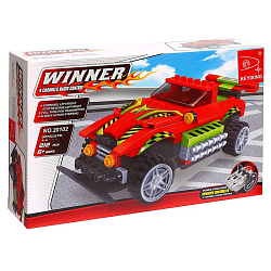 Конструктор на радиоуправлении «Гонка», 212 деталей 134019