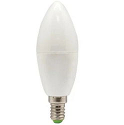 Лампа светодиодная ECOLA candle Premium 9W/4000K/E14 свеча (композит) 100x37