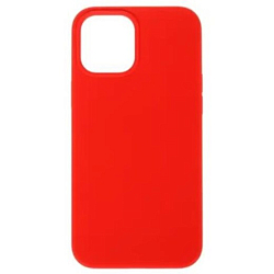 Силиконовый чехол SILICONE CASE для iPhone 12 Pro Max светло-красный (не оригинал)