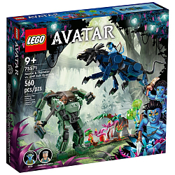Конструктор LEGO Avatar 75571 Нейтири и Танатор против AMP-робота Куорича