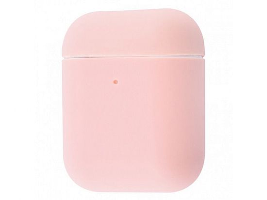 Силиконовый чехол-кейс NONAME для AirPods Silicone case (Light Pink)
