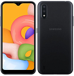 Смартфон Samsung Galaxy M01 3/32Gb SM-M015F (Черный)