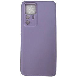 Задняя накладка ZIBELINO Soft Matte для Xiaomi 12T/12T Pro (сиреневый) защита камеры