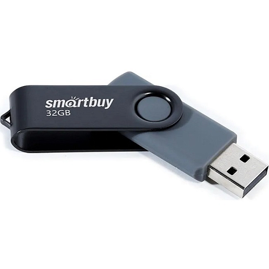 USB 32Gb SMARTBUY Twist чёрный