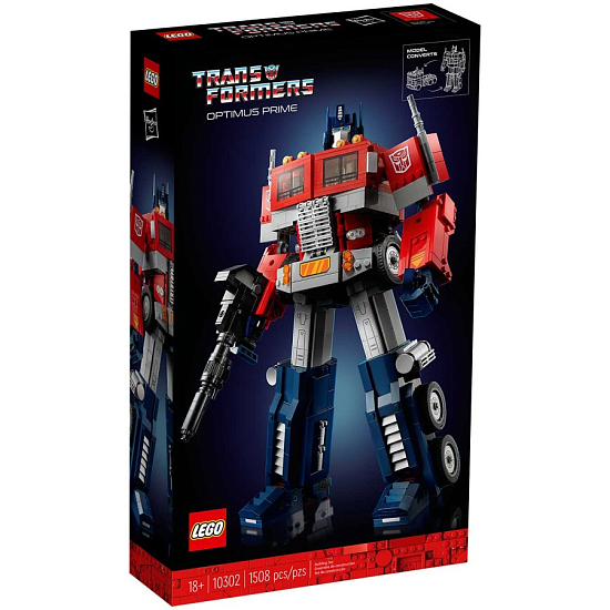 Конструктор LEGO Icons 10302 Оптимус Прайм Transformers