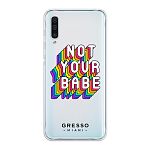 Задняя накладка GRESSO для Samsung Galaxy A50. Коллекция "No Limits". Модель "Not Your Babe".