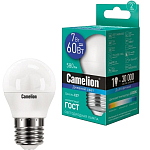 Лампа светодиодная CAMELION G45 7W/6500К/E27