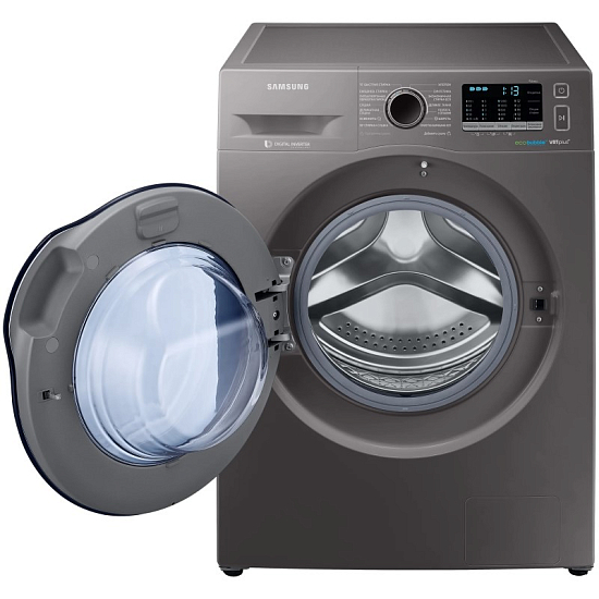 Стиральная машина Samsung WD80K52E0ZX/LD темно-серебристый