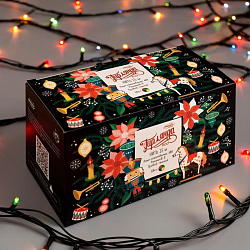 Гирлянда "Нить" 15 м, свечение мульти, 8 режимов