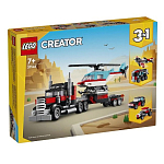 Конструктор LEGO Creator 31146 Бортовой грузовик с вертолетом