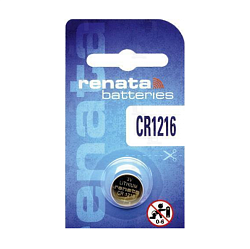 Элемент питания RENATA CR1216 BL1 Lithium 3V (10/300/2400)