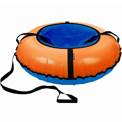 Тюбинг 110см NIKA ТБЭ-Т100/ОР оранжевый/синий