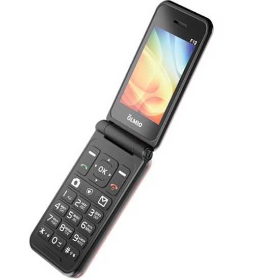 Телефон OLMIO F19 красный