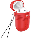 Гарнитура-Bluetooth HOCO E39, Admire белые, красный чехол