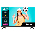 Телевизор Hisense 40A4BG Frameless, 40", черный