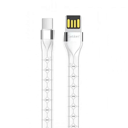 Кабель USB <--> Type-C  0.15м EARLDOM EC-123C белый