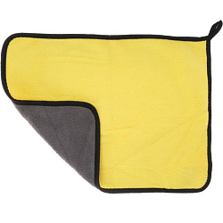Микрофибра CARTAGE 350 г/м², 30×40 cм, желто-серая