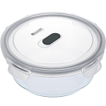 Контейнер стеклянный REGENT Linea Desco 93-DE-CA-21-600, круглый, 0,6л