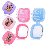 Расческа "Капибара" Микс, складное УТМ01482203