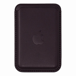 Кошелек для карт Leather Card Holder (Cherry) с анимацией (крепкий магнит)