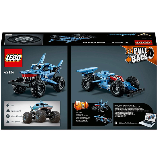 Конструктор LEGO Technic 42134 Monster Jam Megalodon УЦЕНКА
