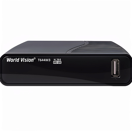 Ресивер DVB-T2 WORLD VISION T644M3