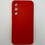 Задняя накладка ZIBELINO Soft Matte для Samsung Galaxy S23 Plus (красный) с микрофиброй