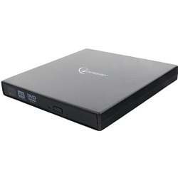 Внешний привод DVD GEMBIRD DVD-USB-02 пластик, черный(Б/У)