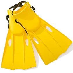 Ласты резиновые для плавания Swimming Fins (размер S-M)