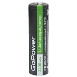 Аккумулятор GoPower 18650 2200mAh без защиты PC-1 (1/80/160)