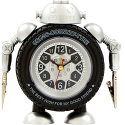 Часы настольные «Робот», с подвесом, плавный ход, АА 9918998